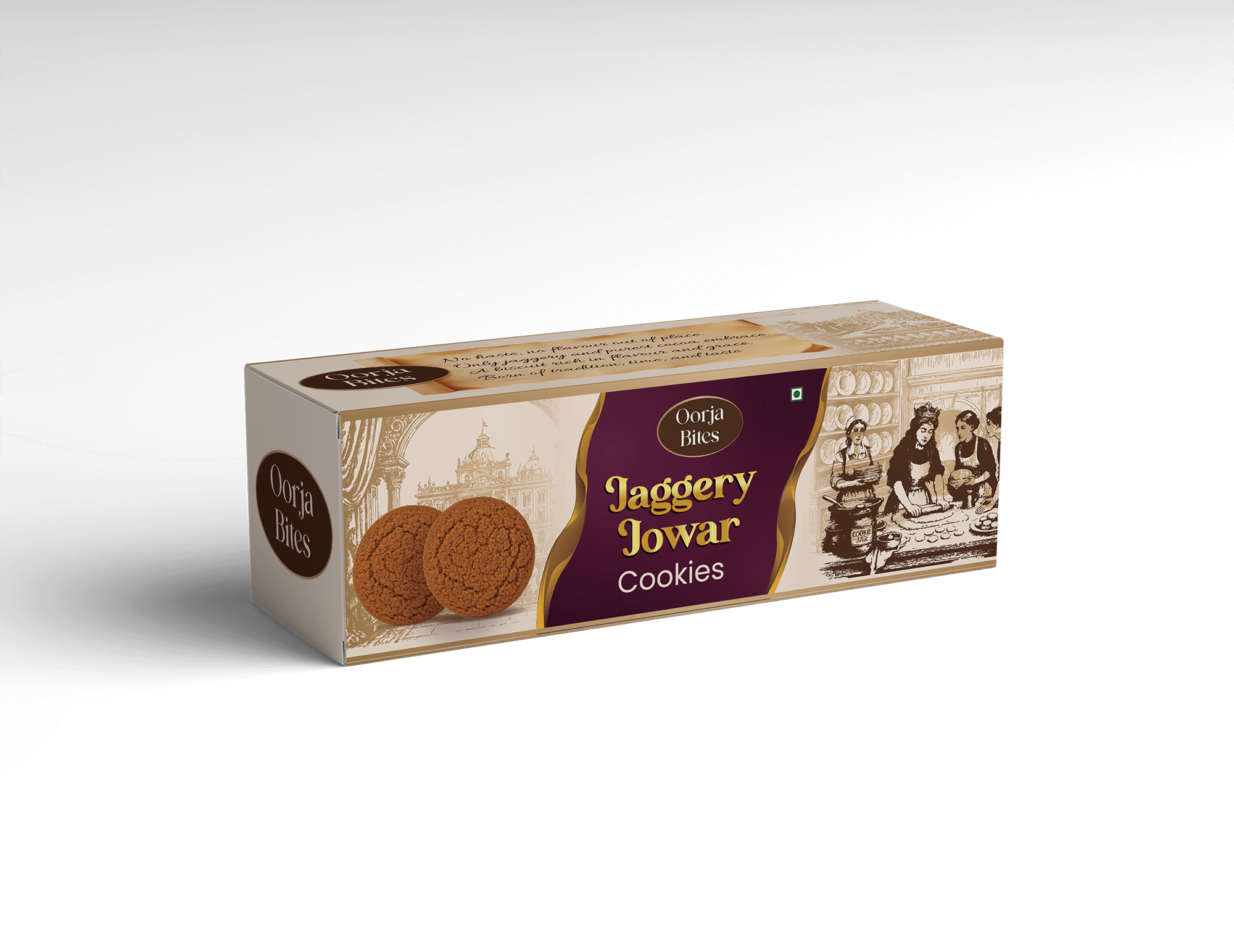 Jaggery Jowar Cookies