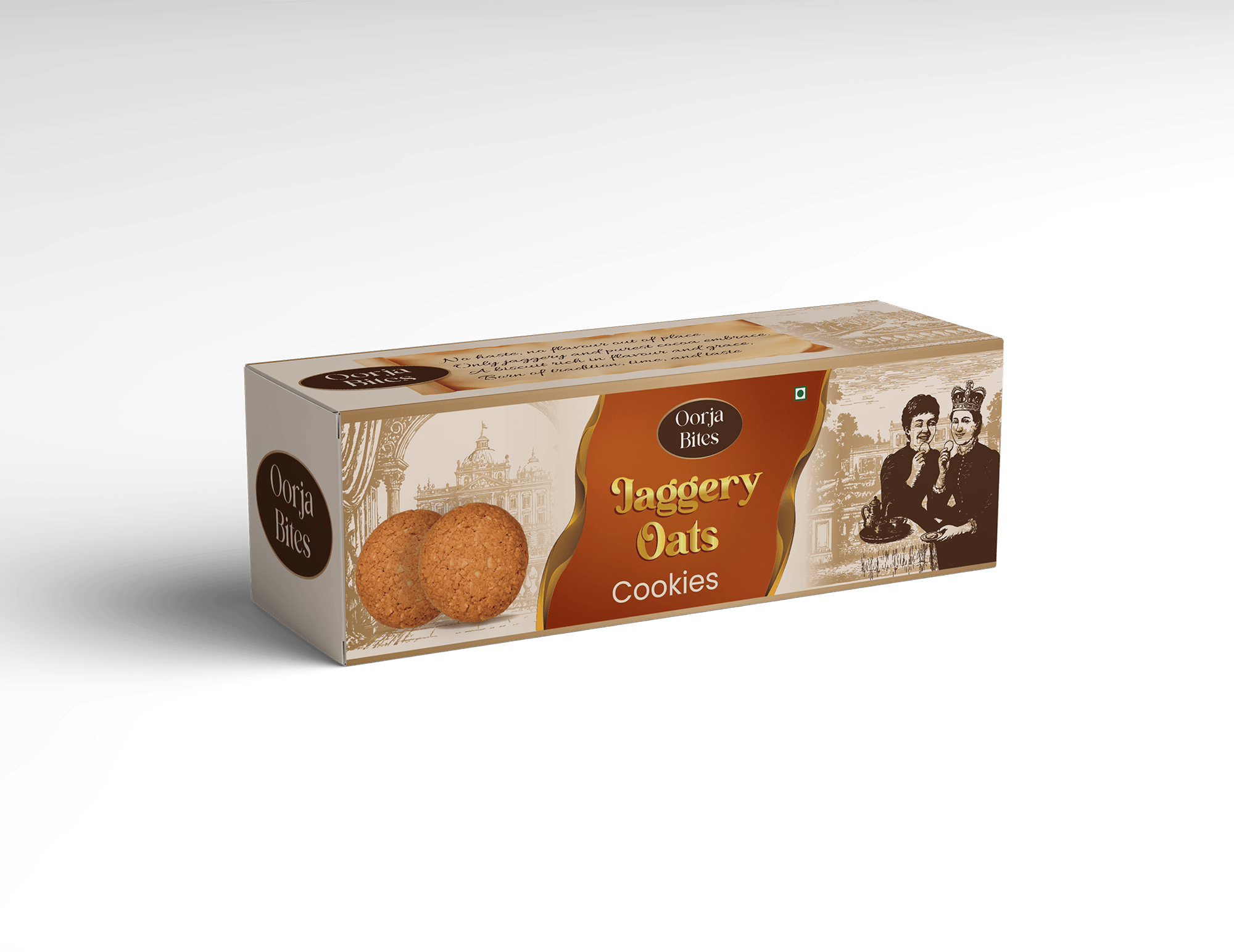 Jaggery Oats Cookies